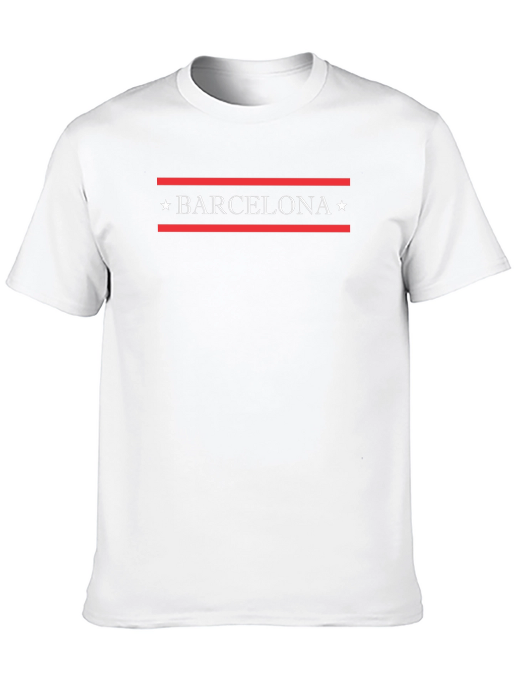 Barcelona Graphic Tee - Stylish City Pride