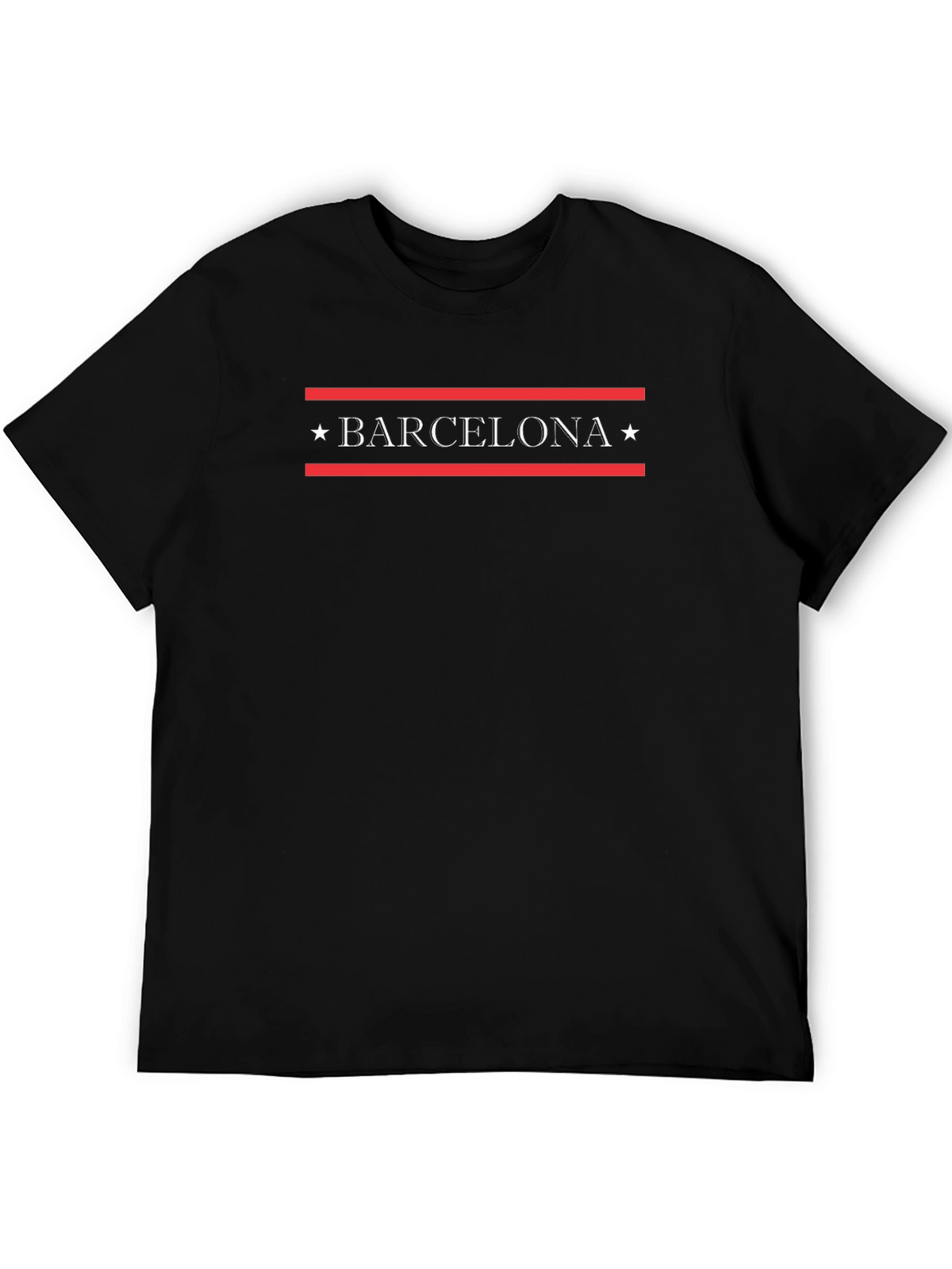 Barcelona Graphic Tee - Stylish City Pride