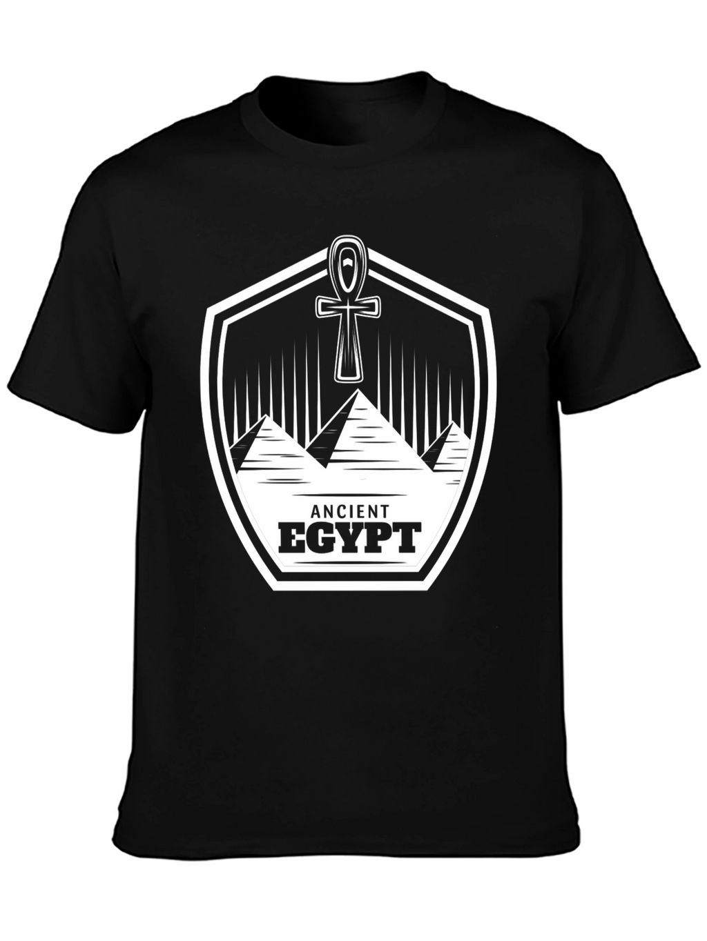 Ancient Egypt Graphic Tee - Black