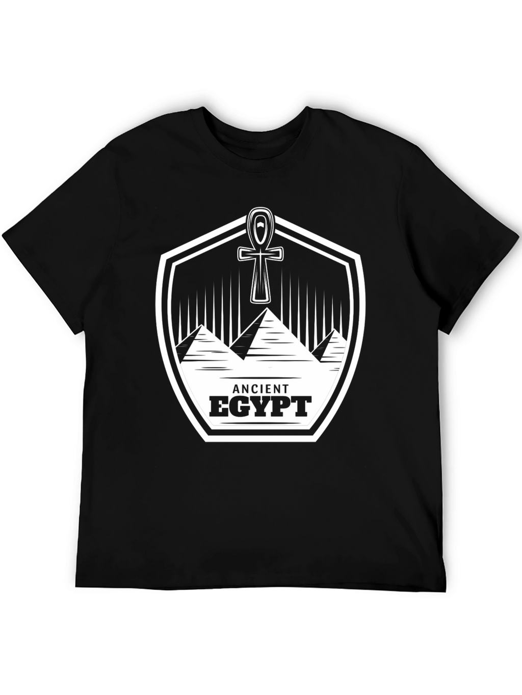 Ancient Egypt Graphic Tee - Black