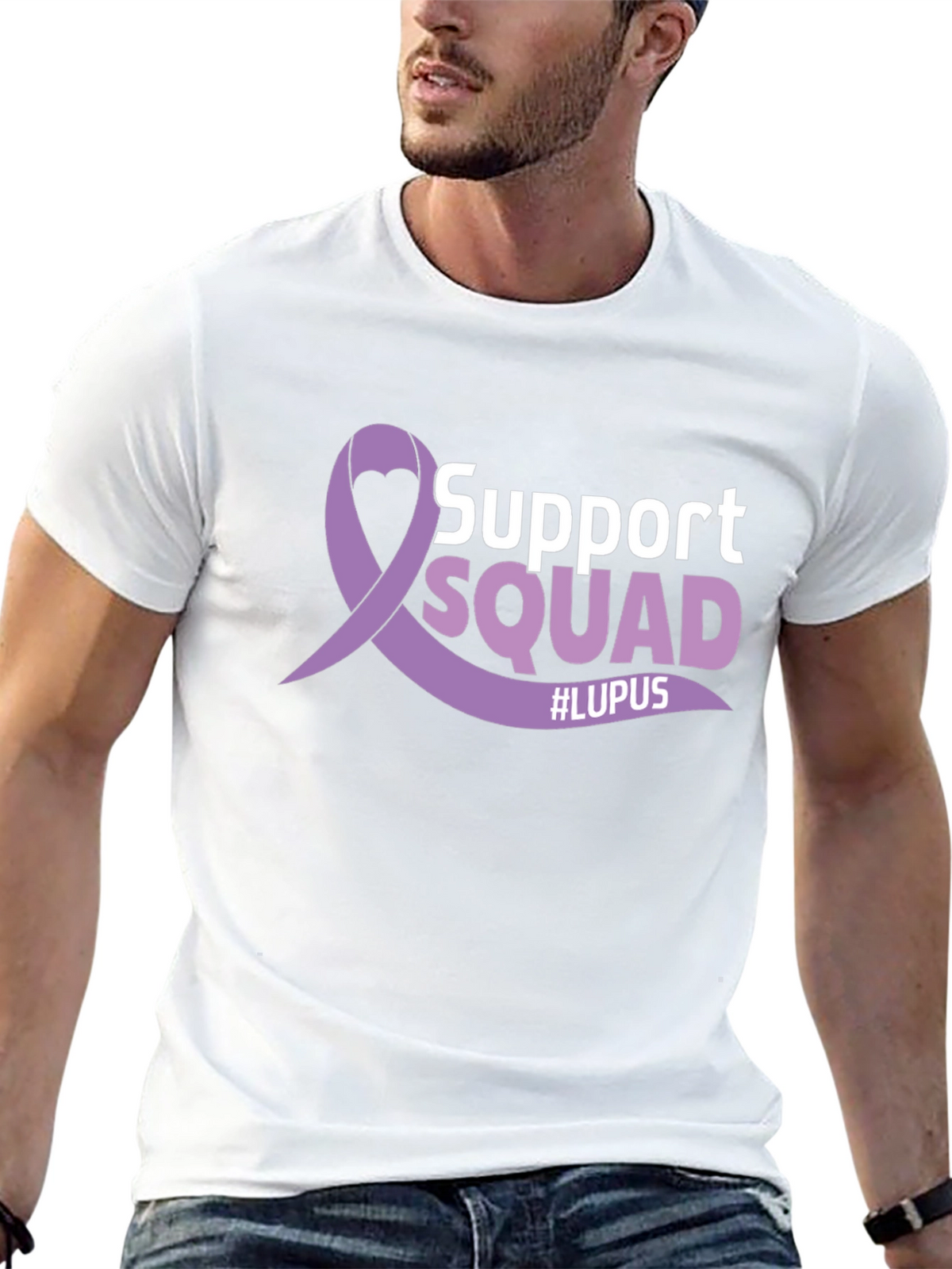 Lupus Awareness Support Squad T-Shirt