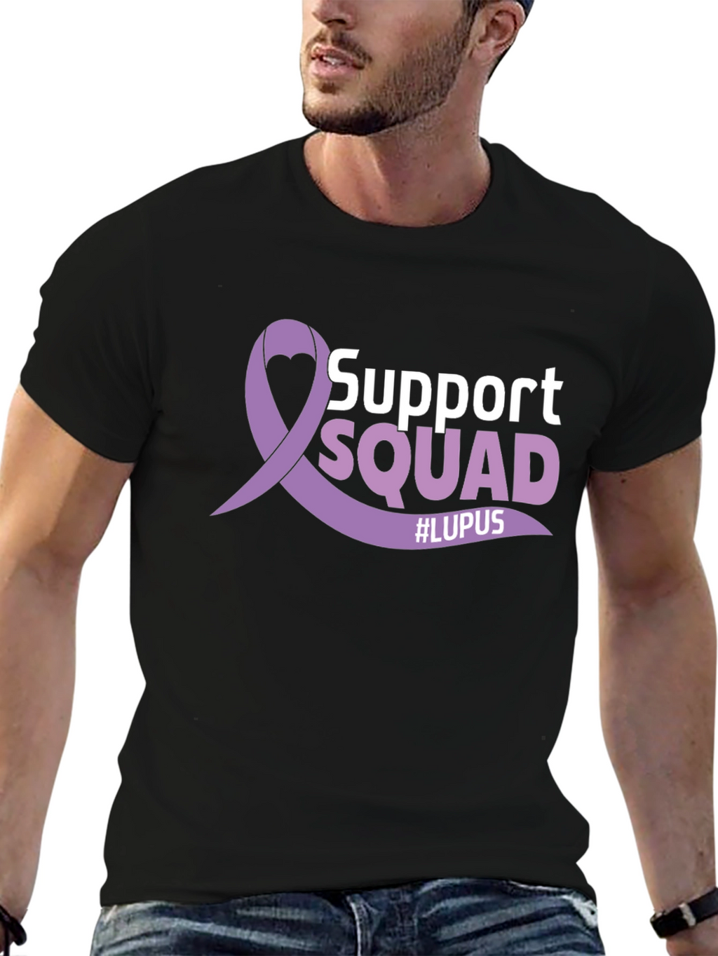 Lupus Awareness Support Squad T-Shirt