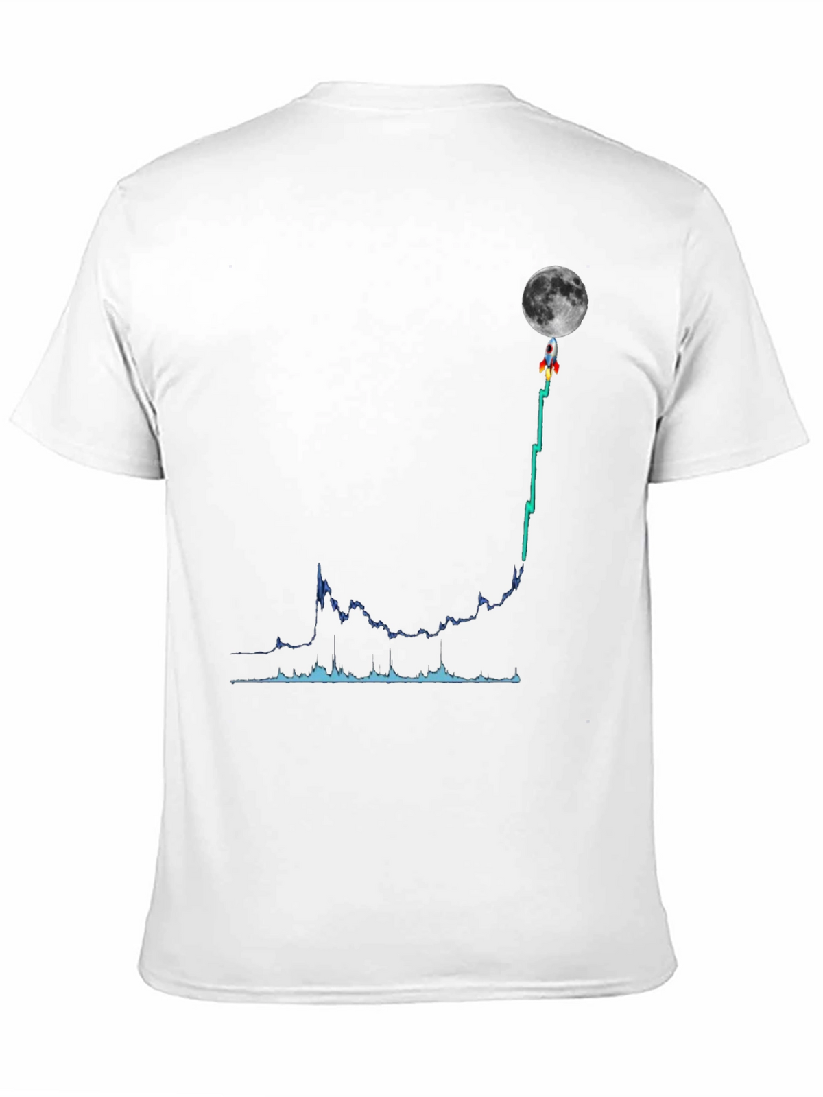 To the Moon Graphic Tee - Crypto Trading T-Shirt