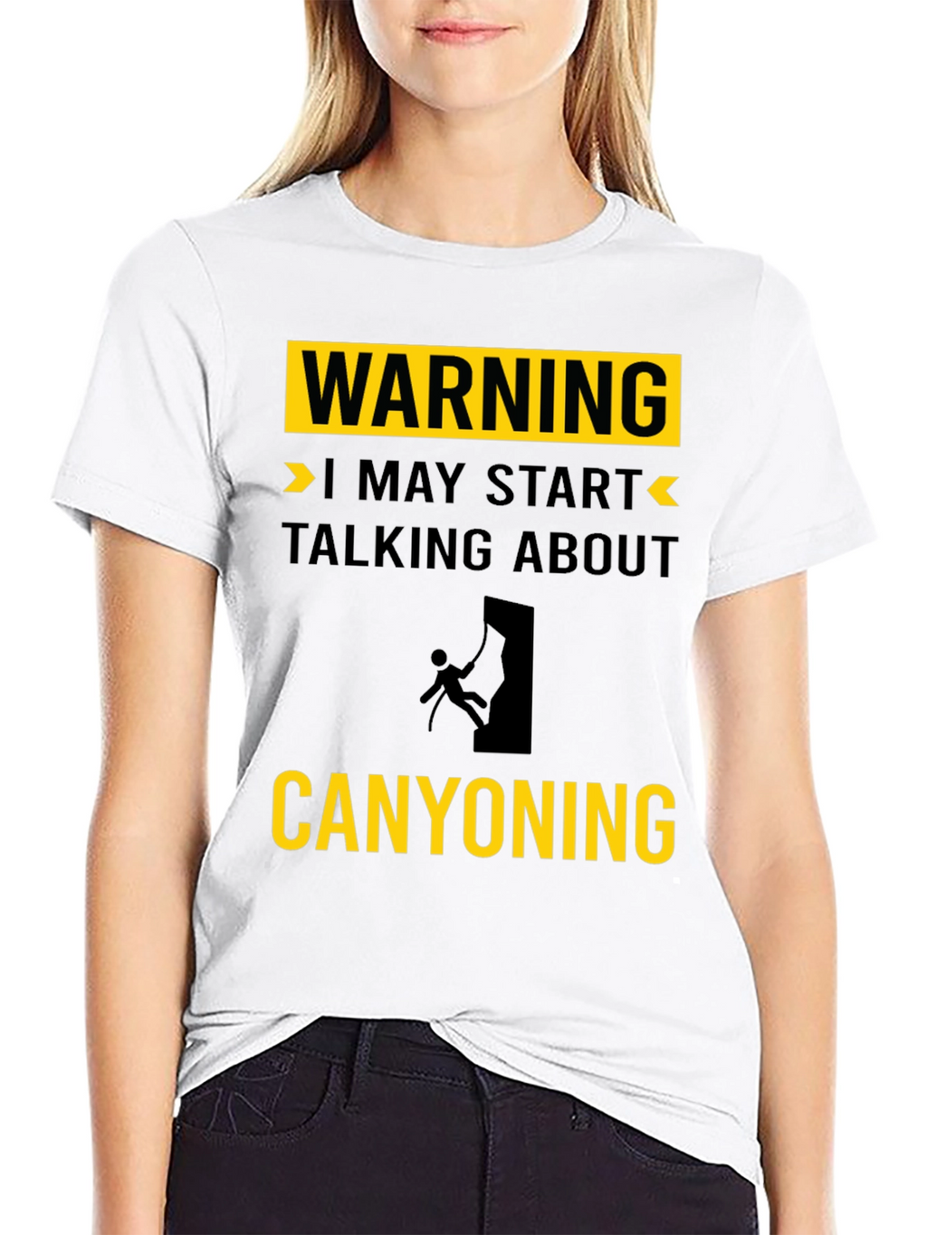 Warning: May Start Talking About Canyoning T-Shirt