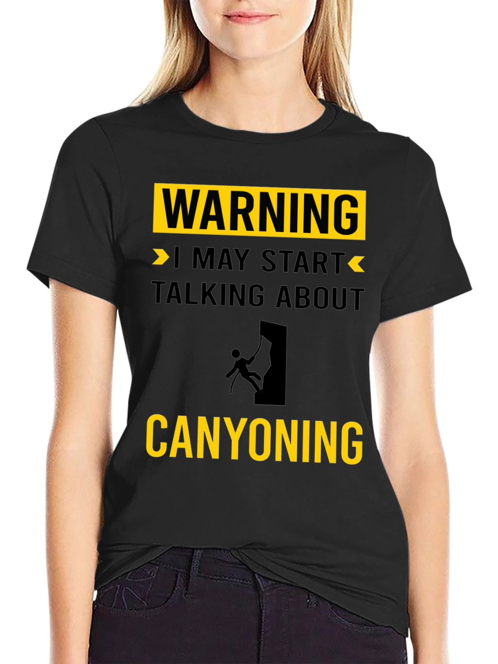 Warning: May Start Talking About Canyoning T-Shirt