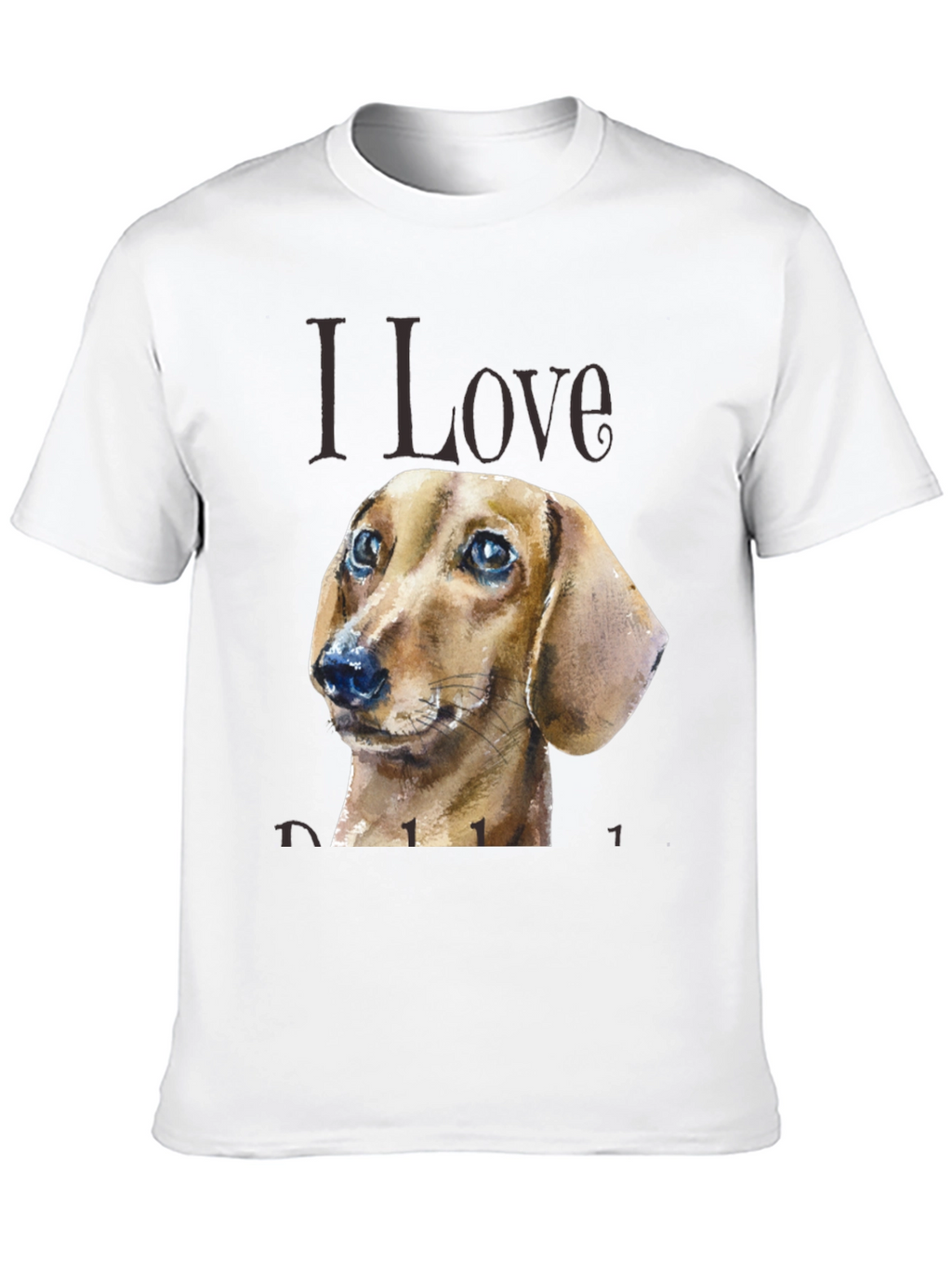 Dachshund Dog Lover T-Shirt - Unisex Black Tee