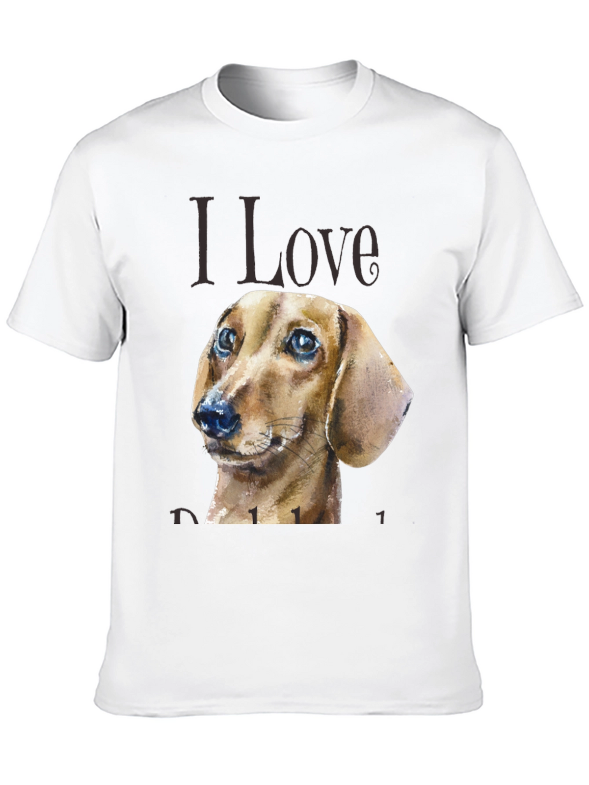 Dachshund Dog Lover T-Shirt - Unisex Black Tee