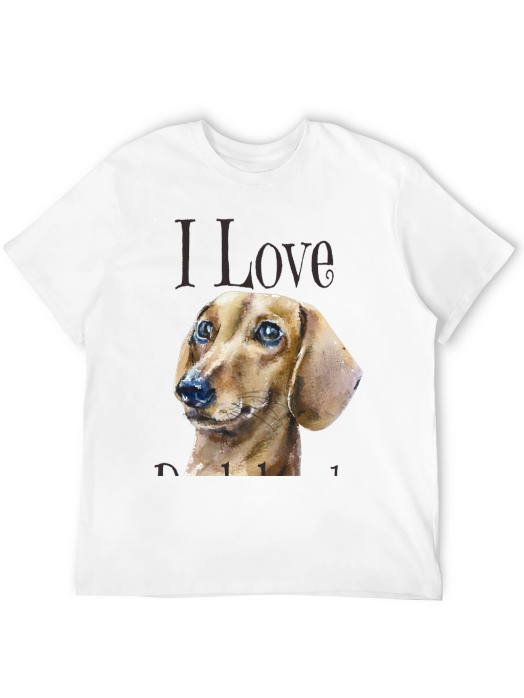 Dachshund Dog Lover T-Shirt - Unisex Black Tee