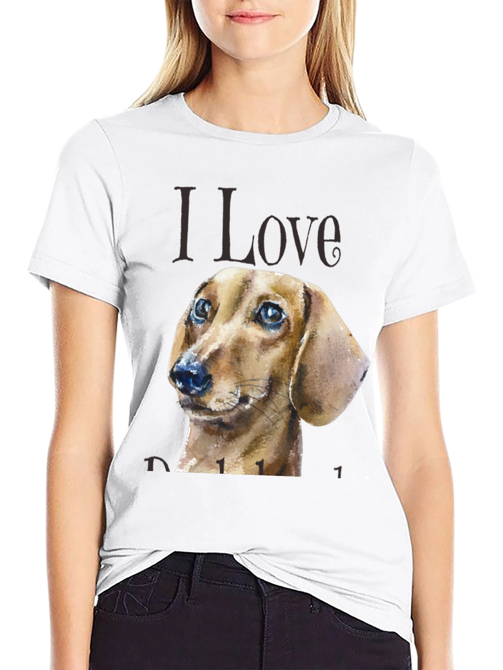 Dachshund Dog Lover T-Shirt - Unisex Black Tee