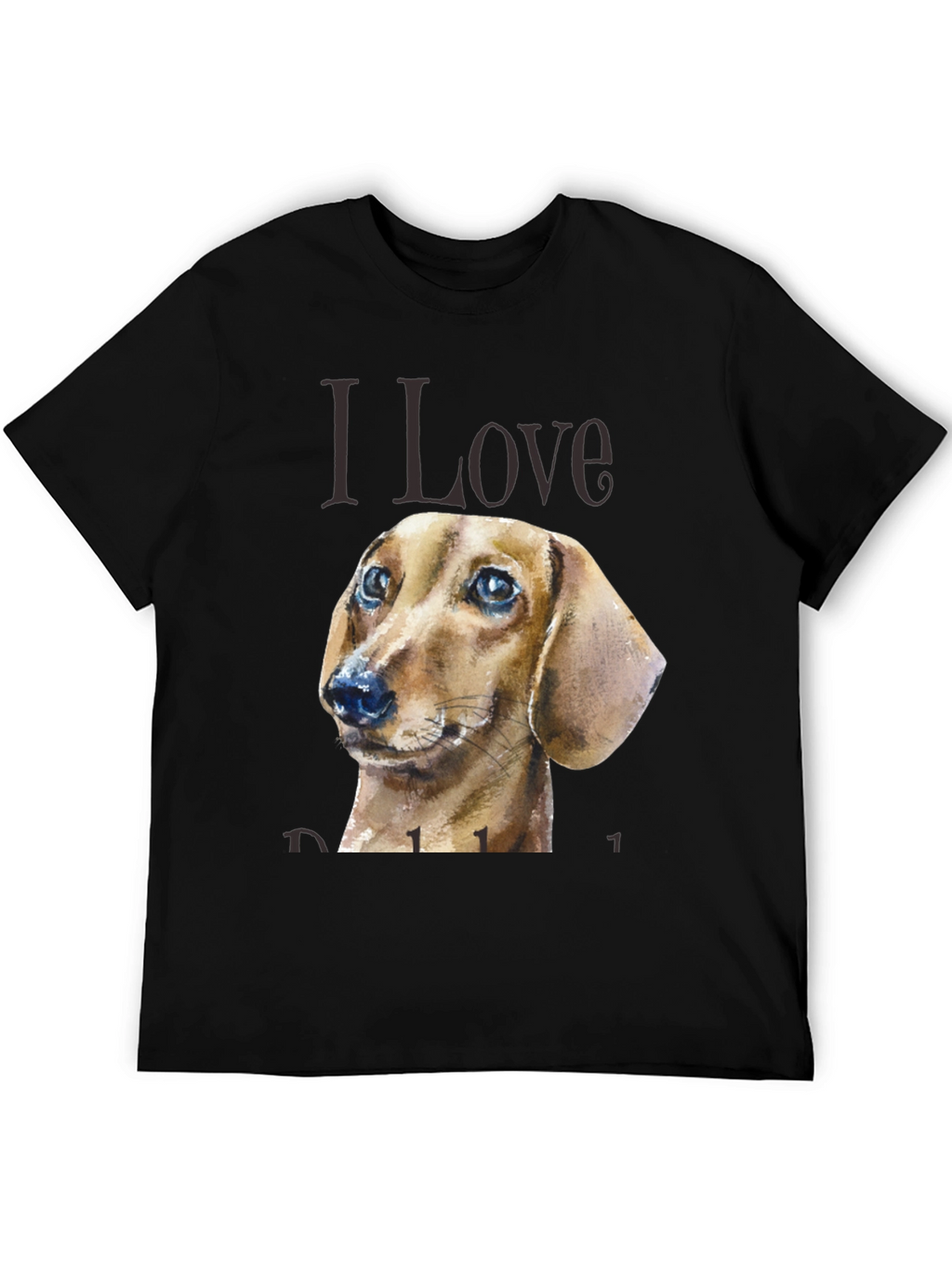 Dachshund Dog Lover T-Shirt - Unisex Black Tee