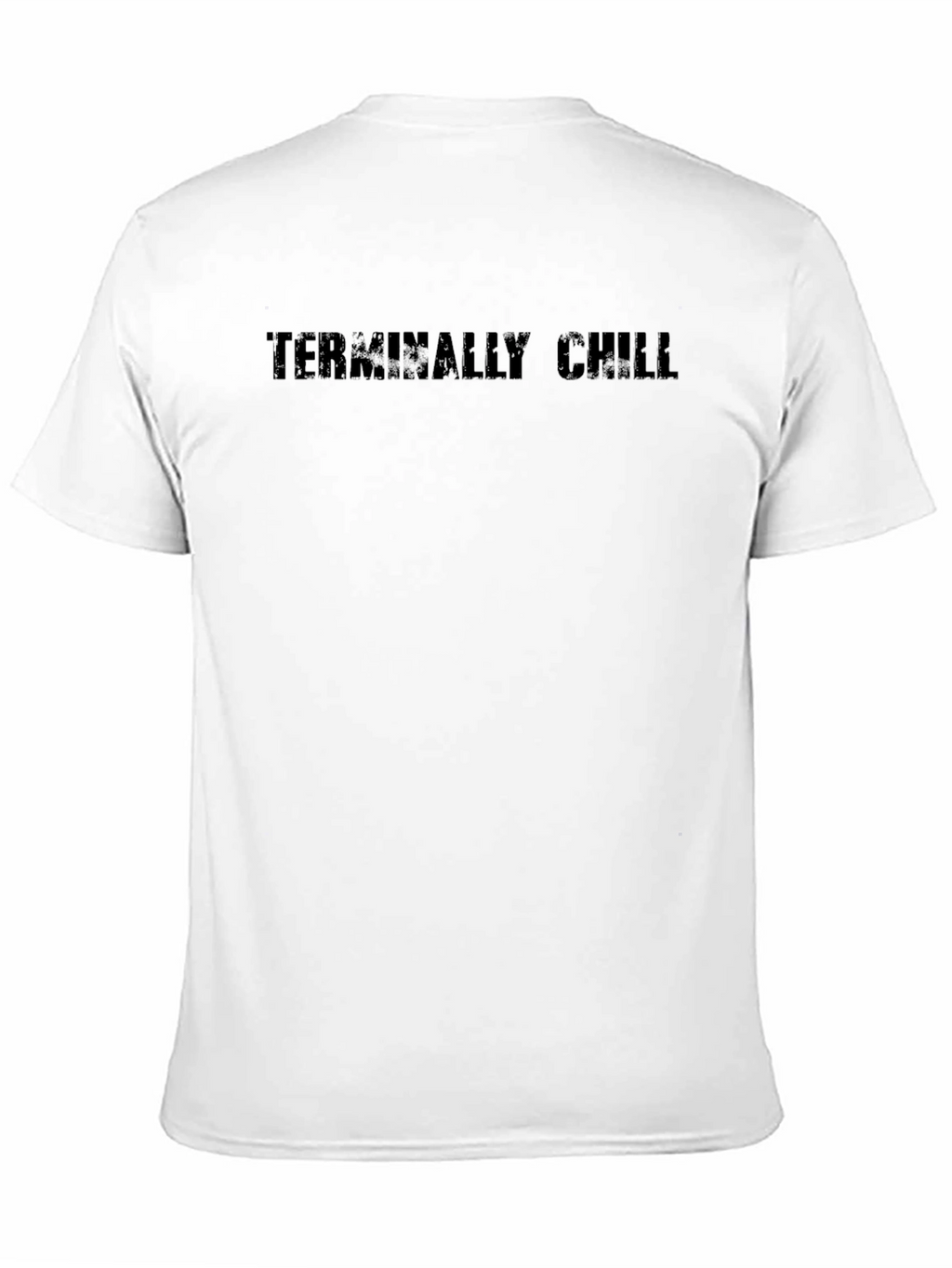Terminally Chill Black Graphic T-Shirt
