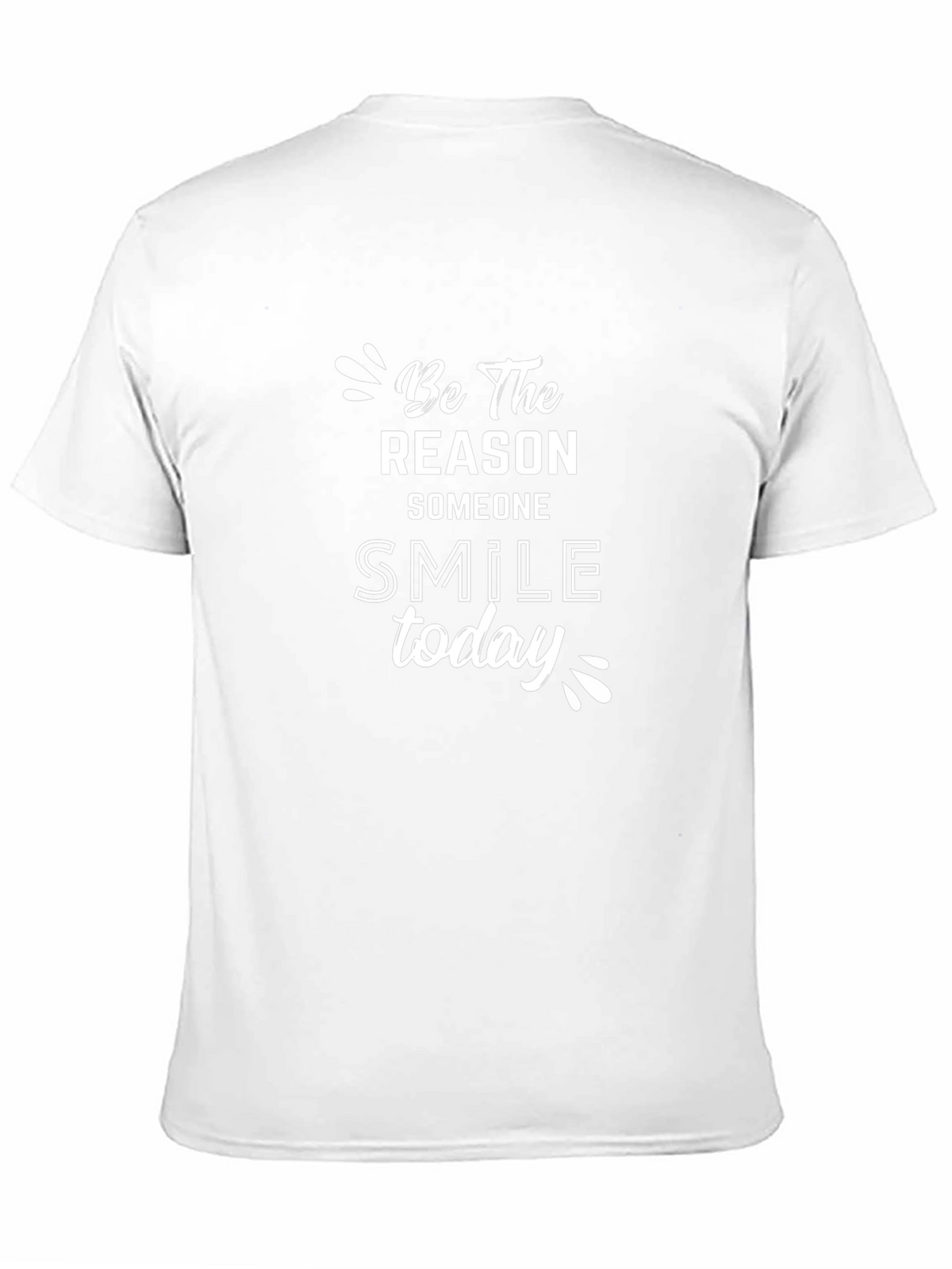 Be the Reason Smile Today Graphic Tee - Black