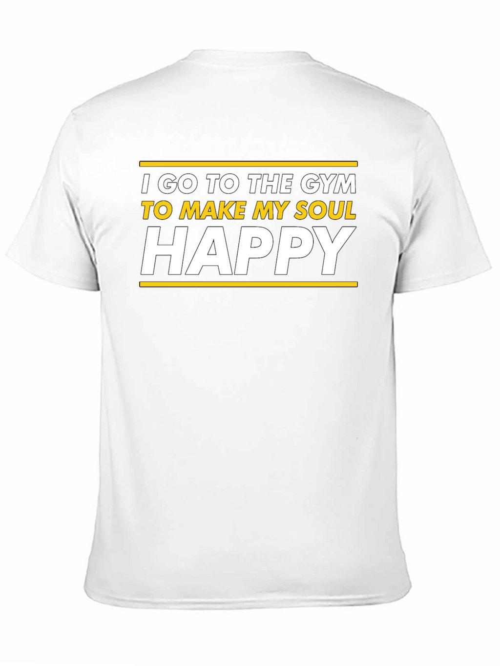 Gym Motivation T-Shirt: Happy Soul