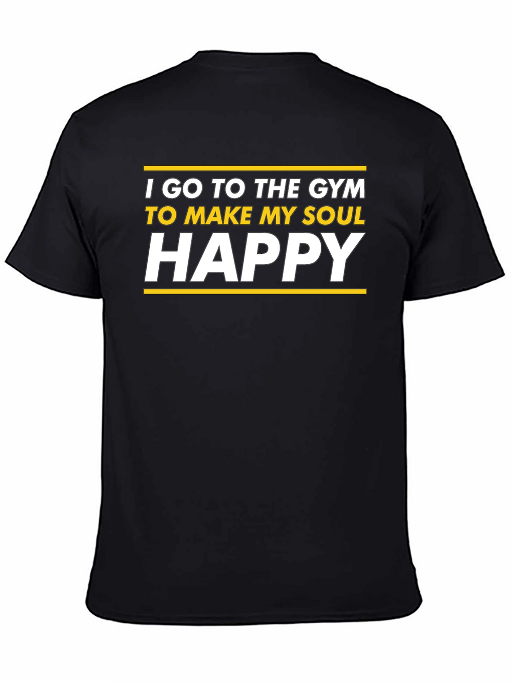 Gym Motivation T-Shirt: Happy Soul