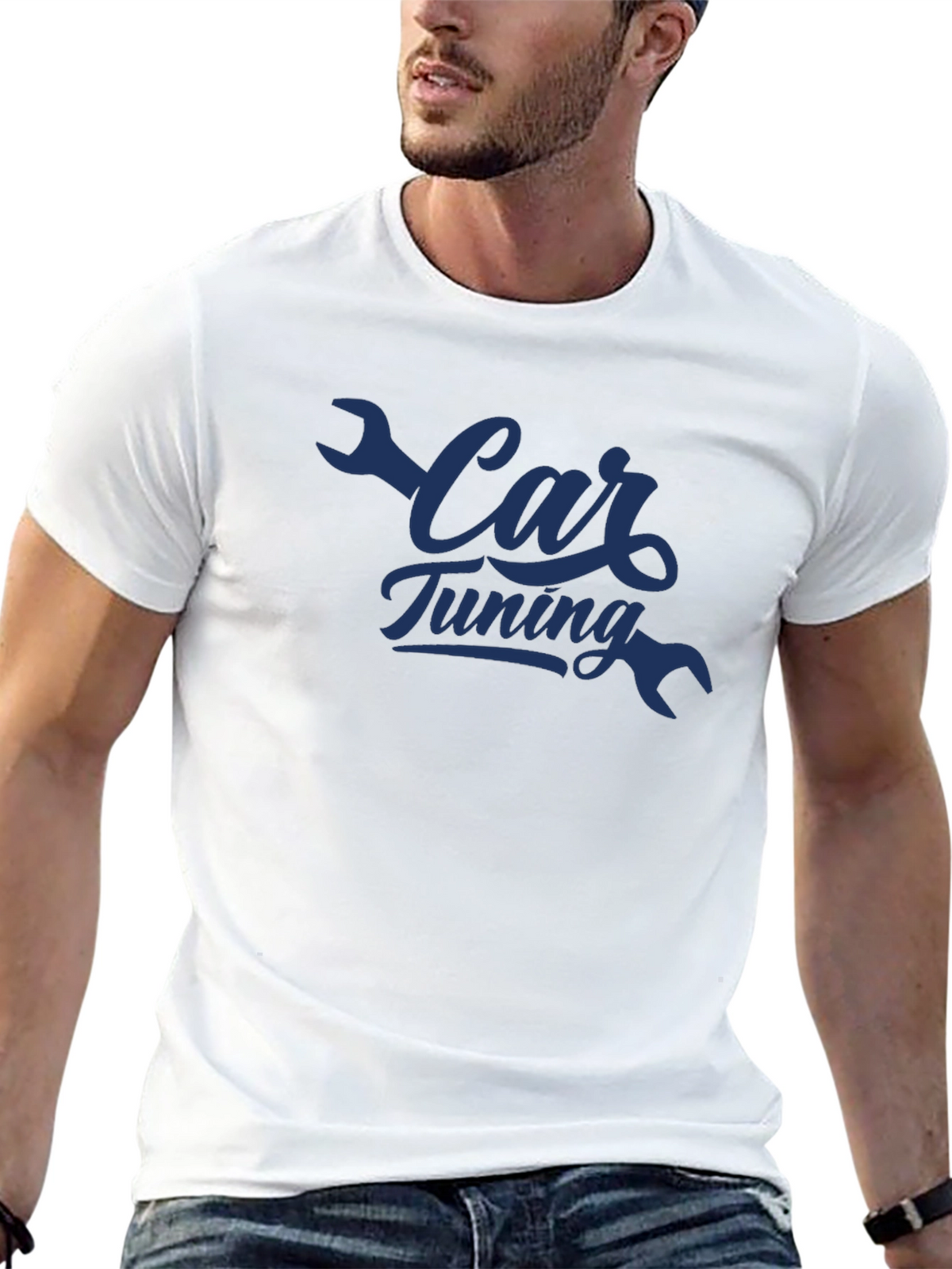 Car Tuning T-Shirt - Automotive Mechanic Style