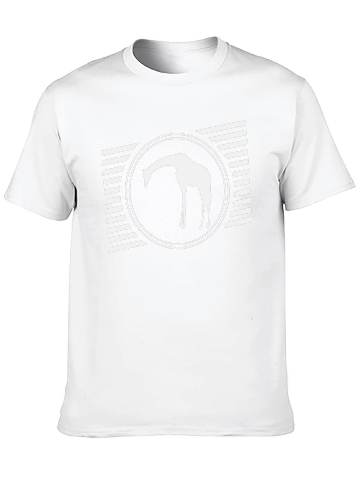 Giraffe Graphic Tee - Black Casual Shirt