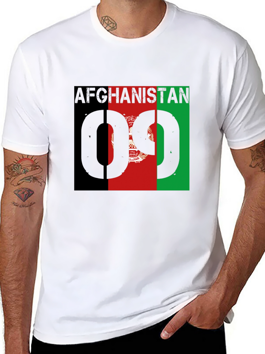 Afghanistan Flag T-Shirt
