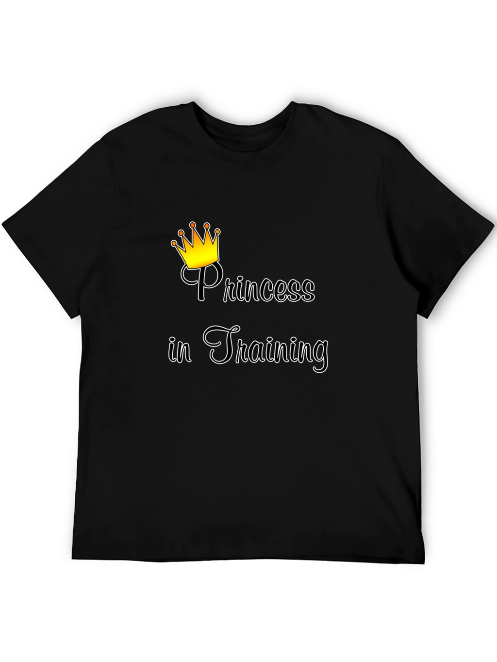 Princess In Training T-Shirt Black