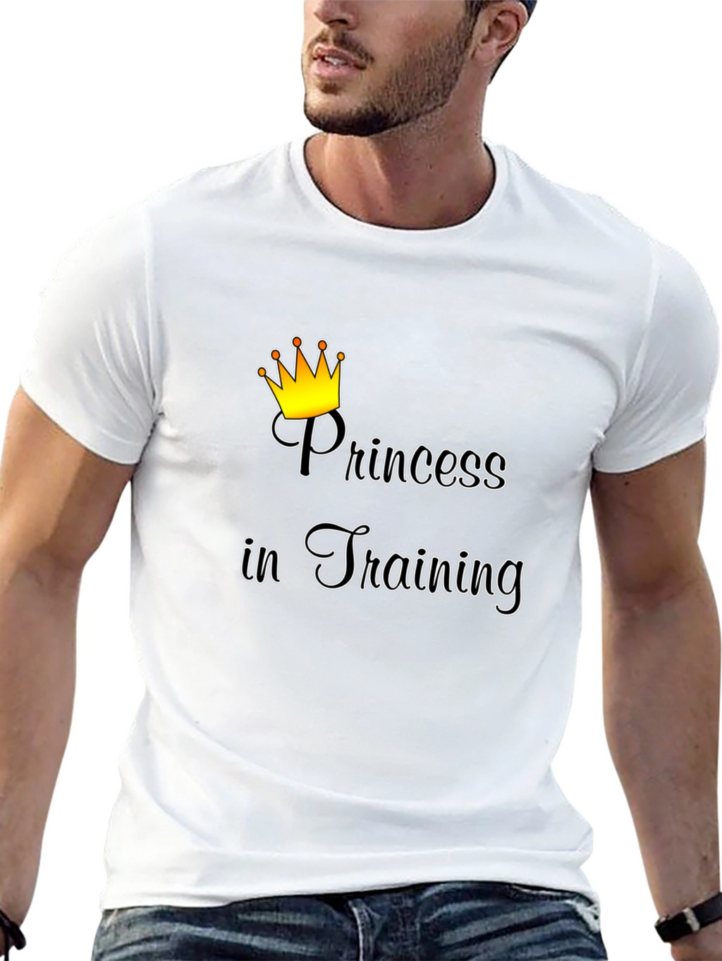 Princess In Training T-Shirt Black