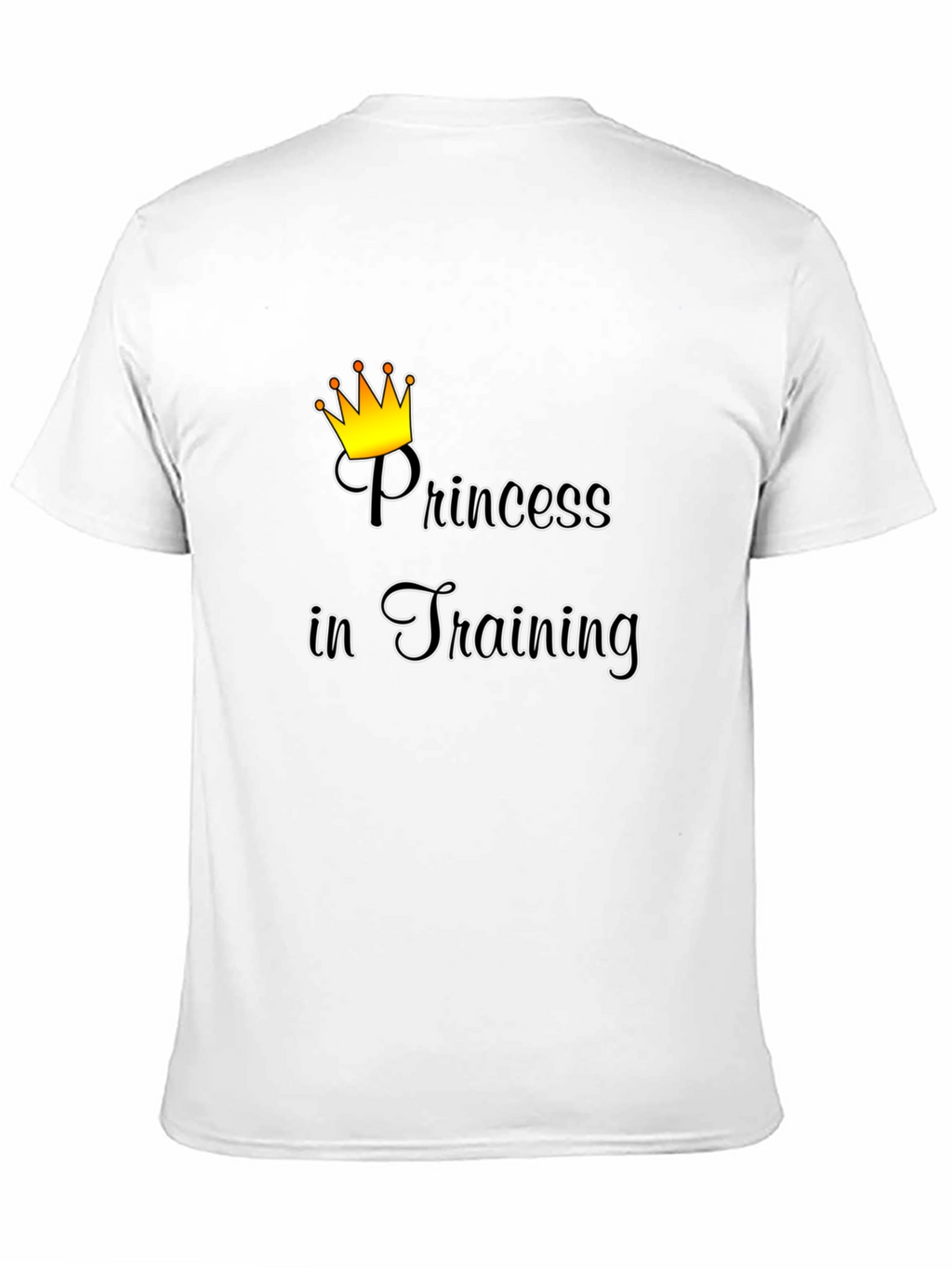 Princess In Training T-Shirt Black