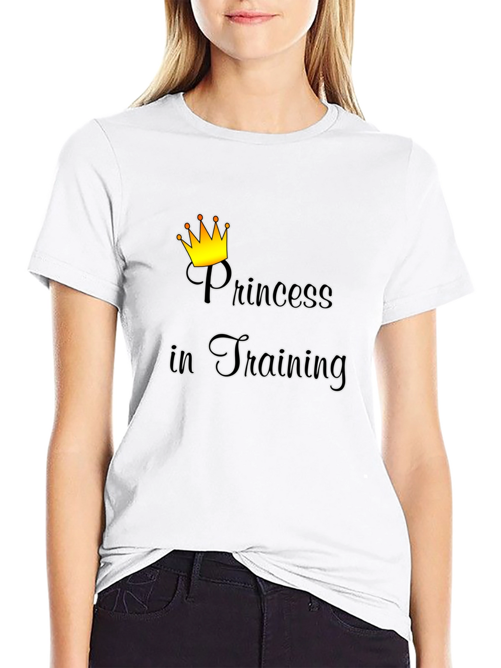 Princess In Training T-Shirt Black