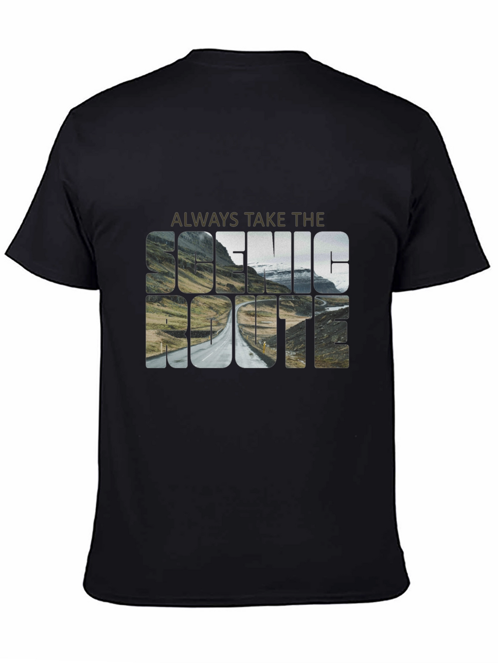 Scenic Route Graphic Tee - Adventure Awaits