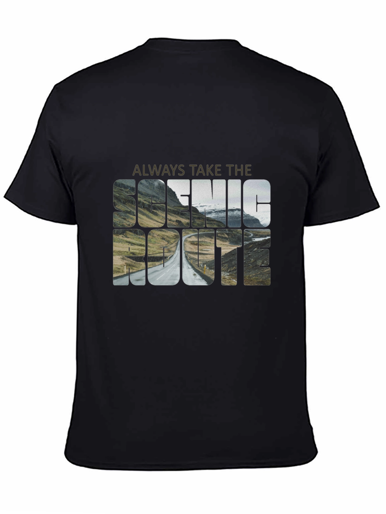 Scenic Route Graphic Tee - Adventure Awaits