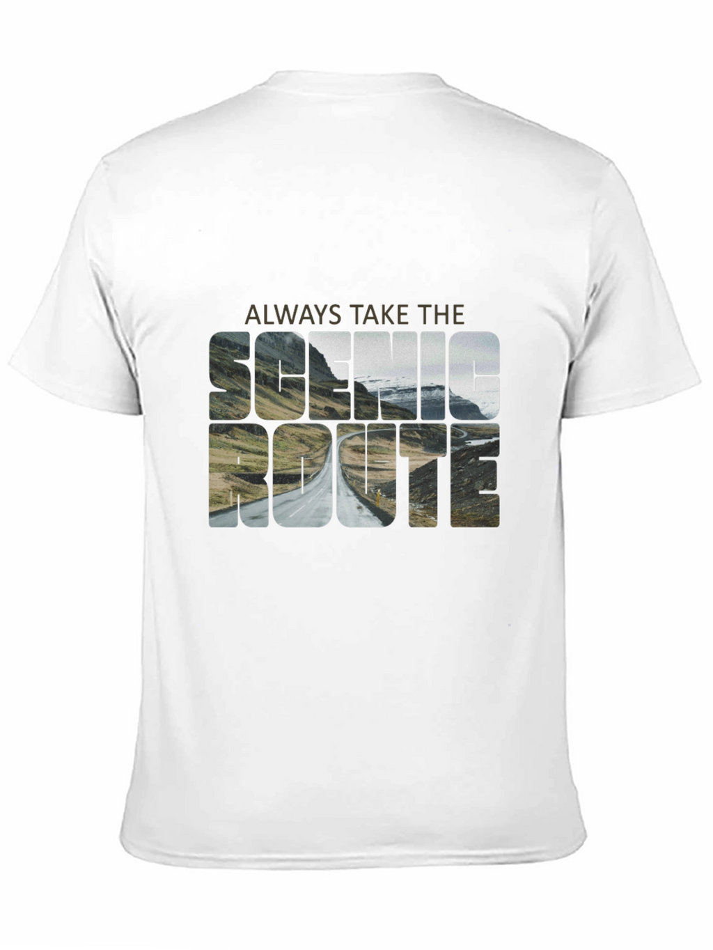 Scenic Route Graphic Tee - Adventure Awaits