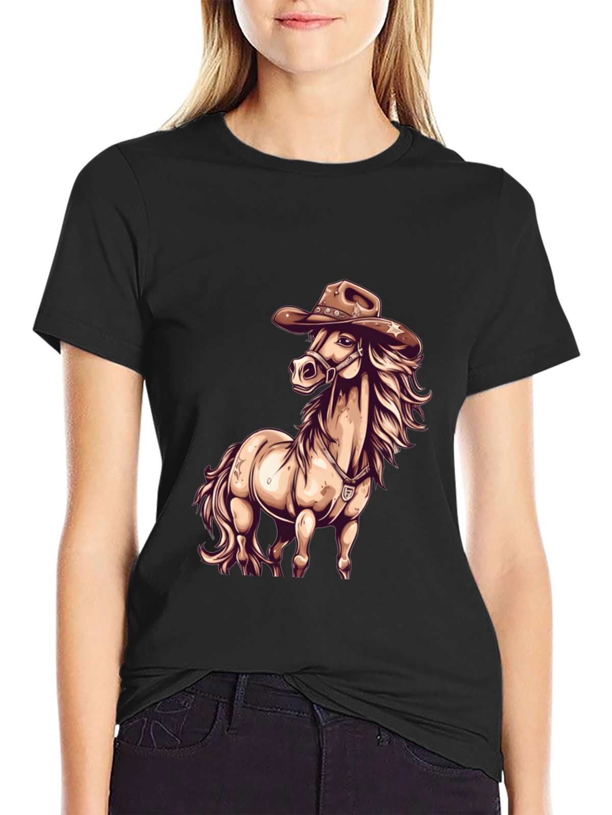 Cowboy Horse Graphic Tee