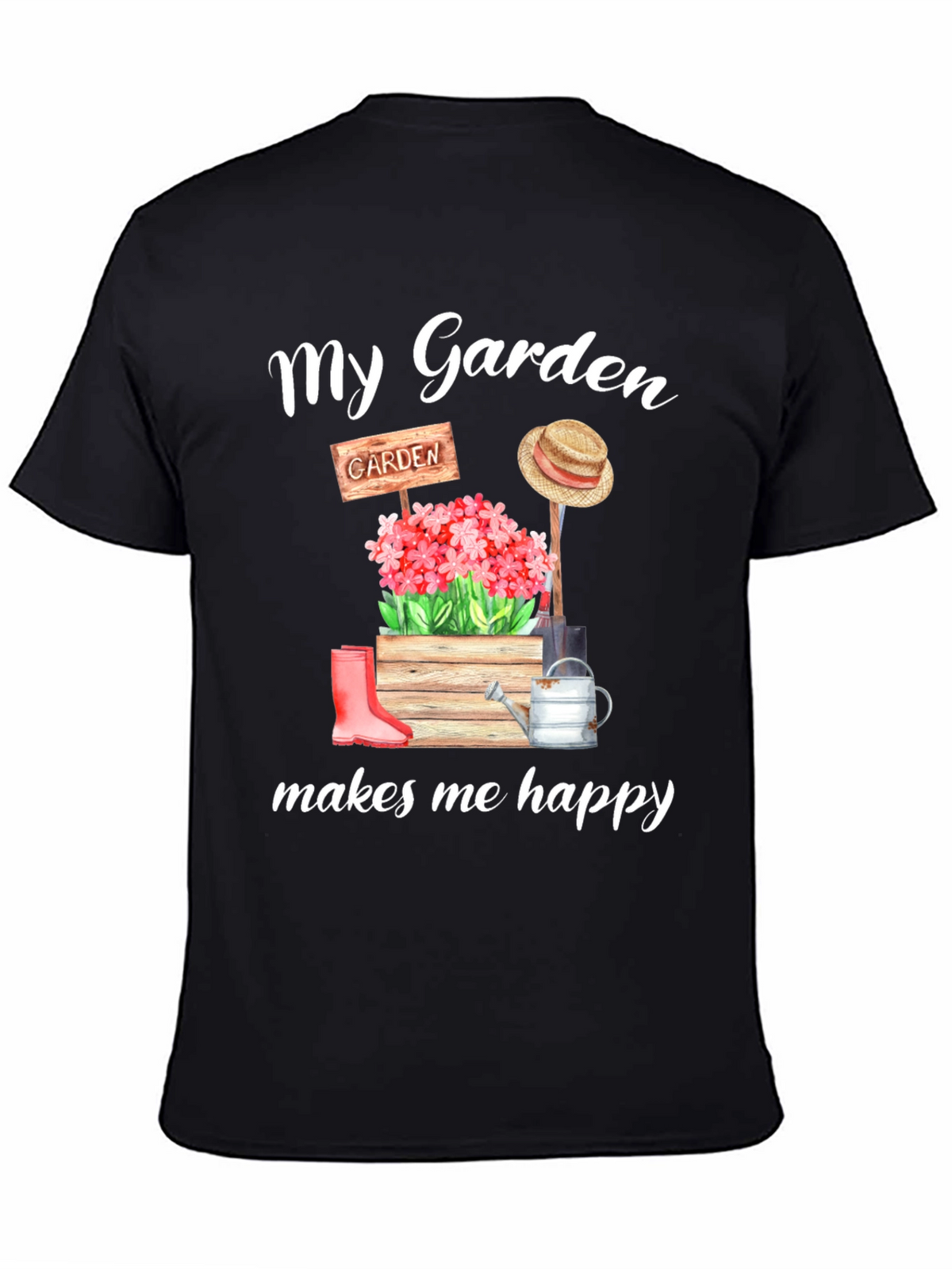 My Garden Makes Me Happy Graphic Tee