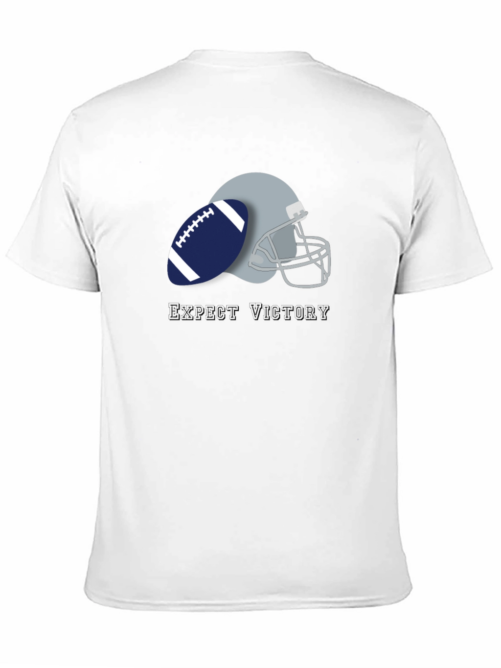 Expect Victory Football Graphic Tee