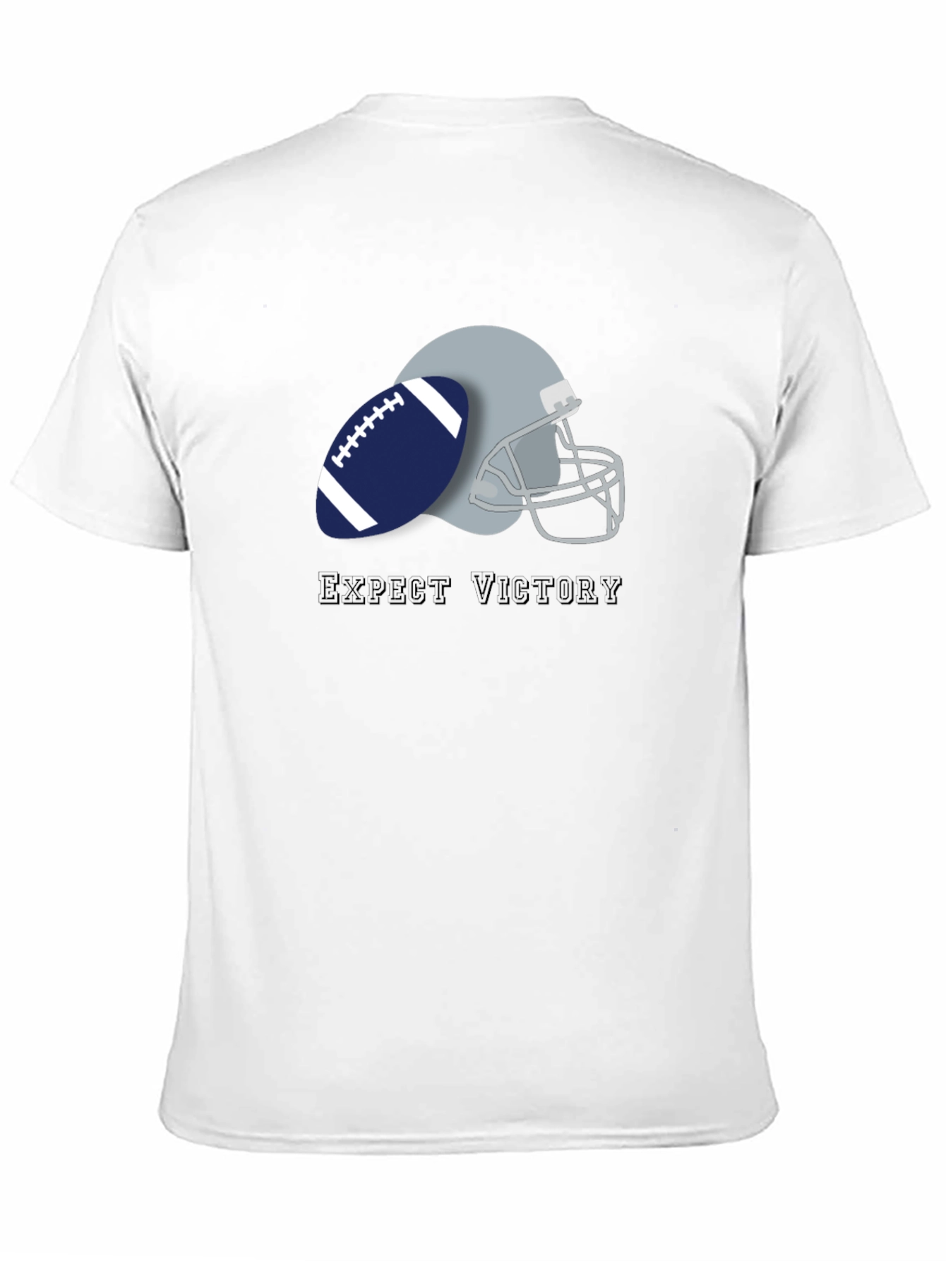 Expect Victory Football Graphic Tee