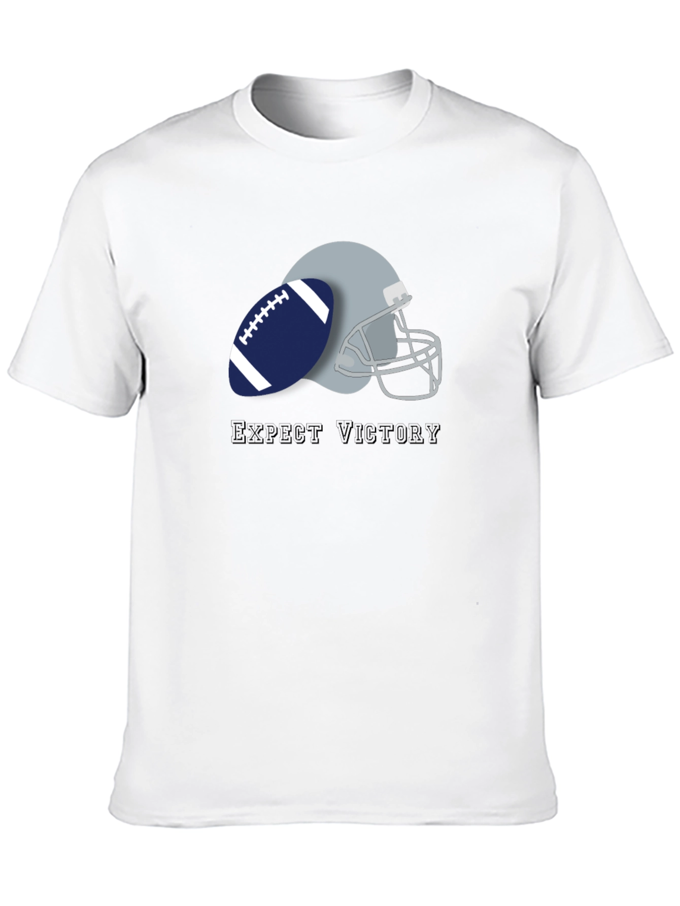 Expect Victory Football Graphic Tee