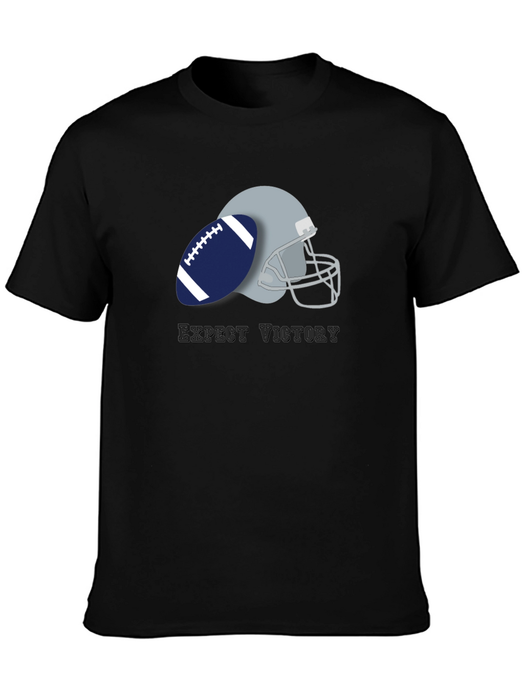 Expect Victory Football Graphic Tee
