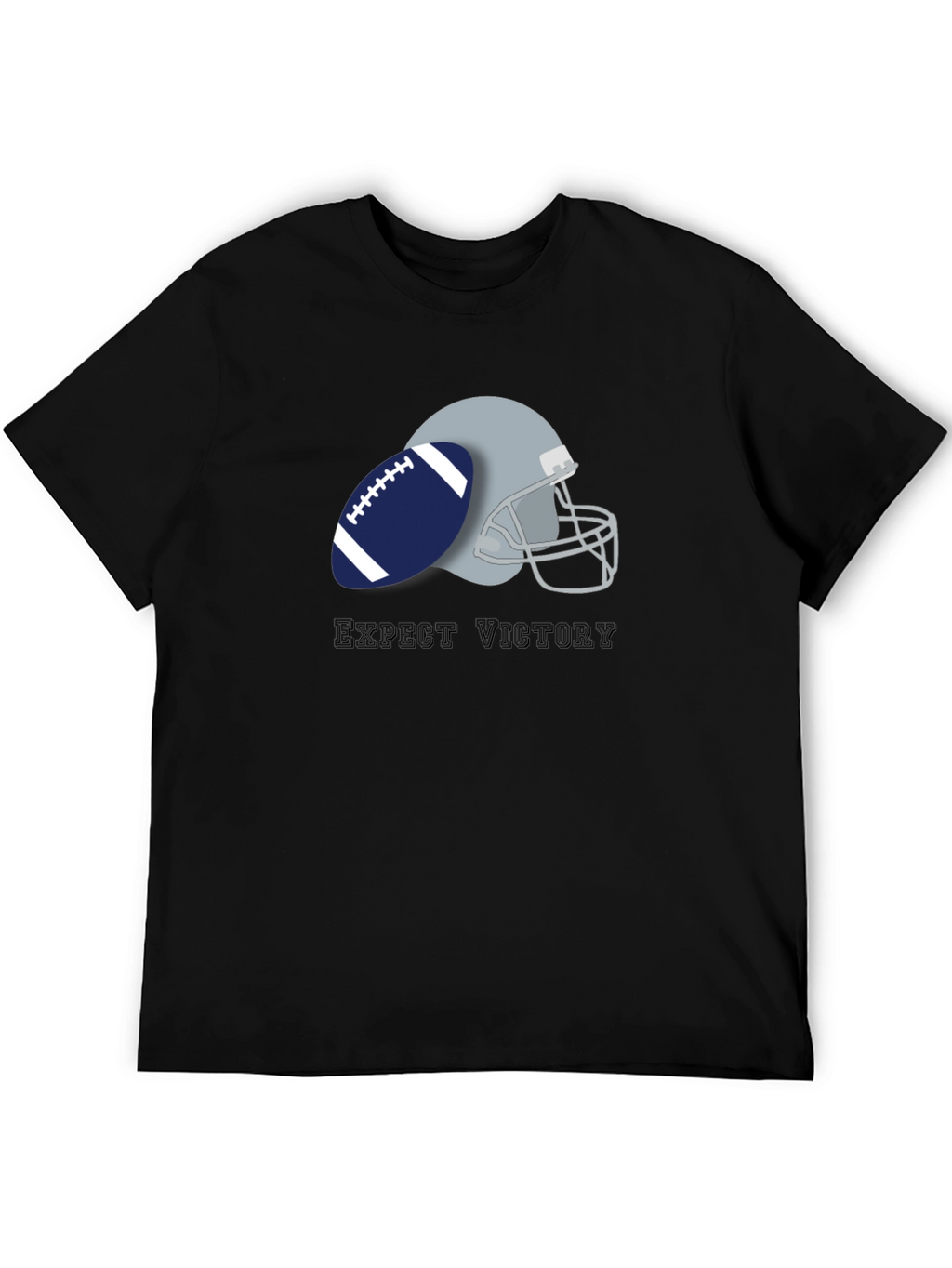 Expect Victory Football Graphic Tee