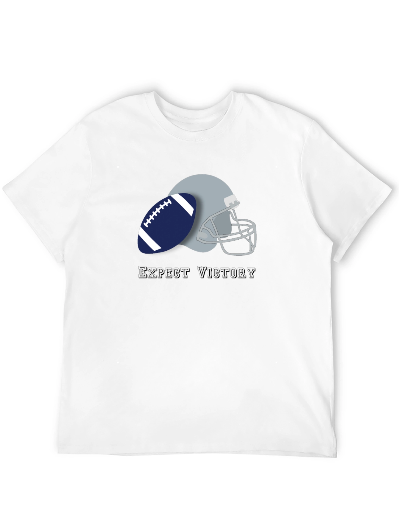 Expect Victory Football Graphic Tee