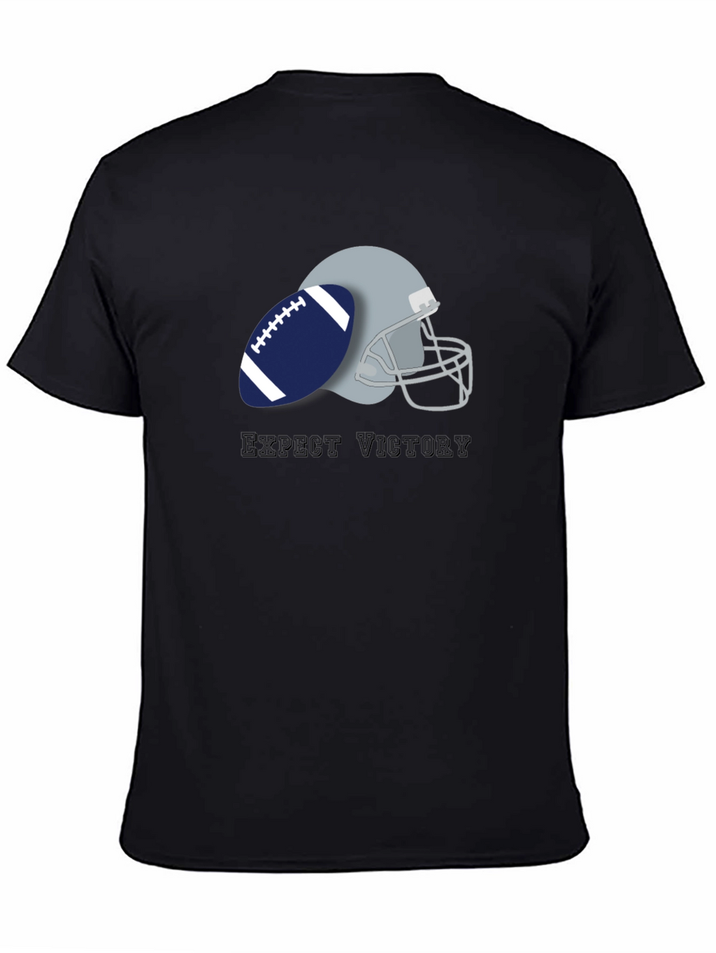 Expect Victory Football Graphic Tee
