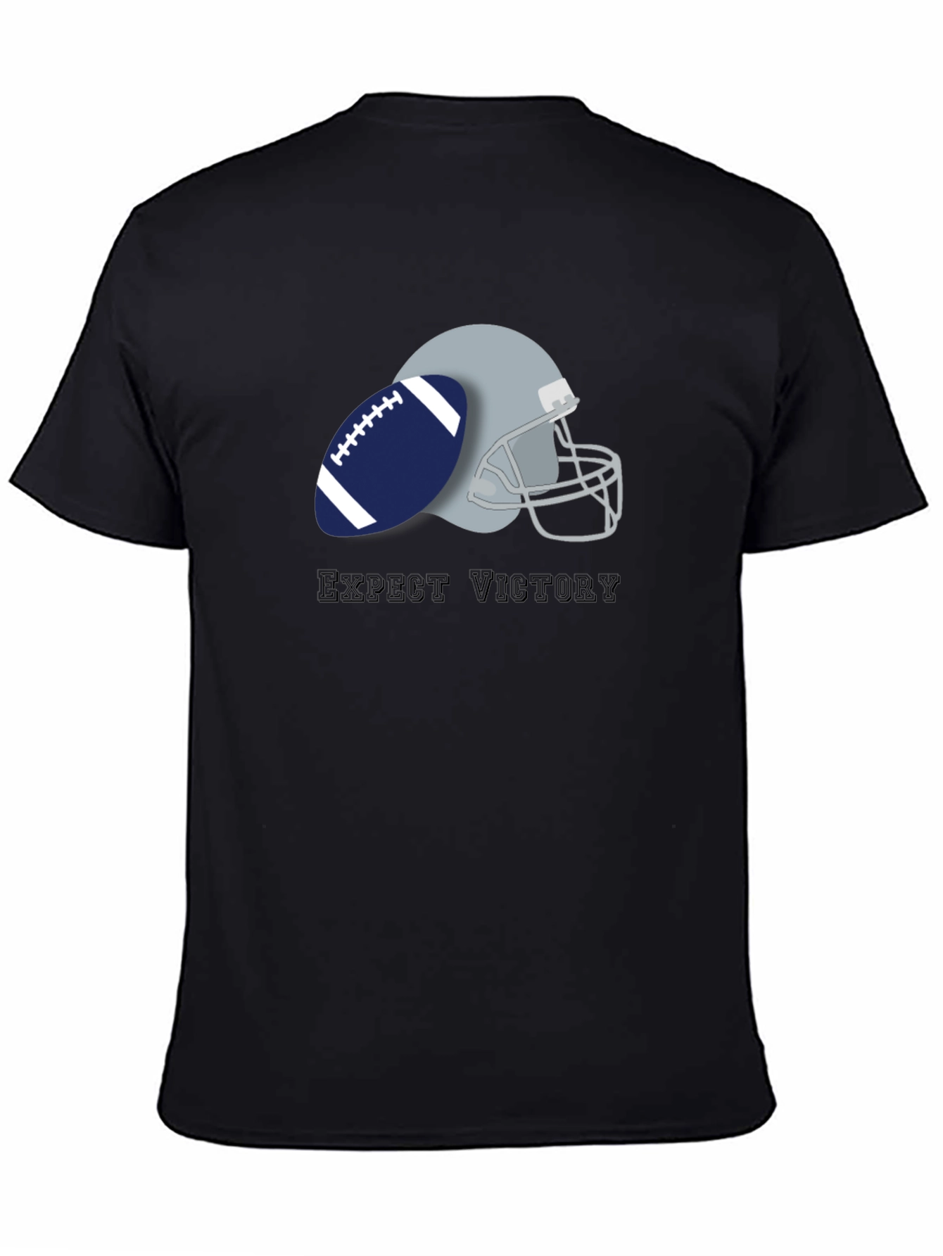 Expect Victory Football Graphic Tee