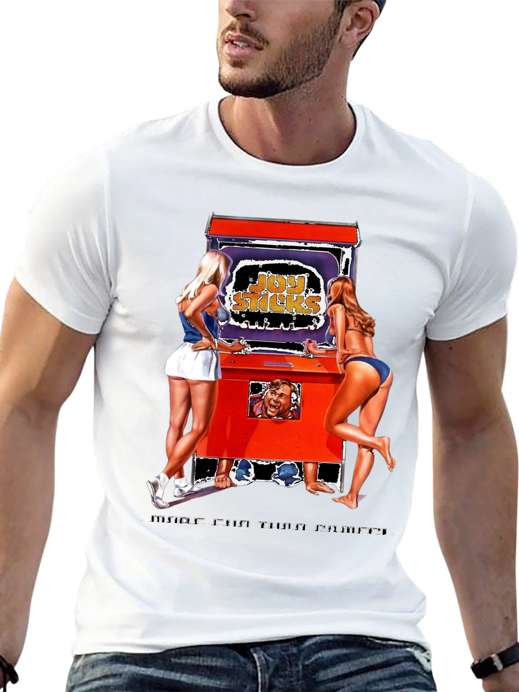 Retro Joy Sticks Arcade T-Shirt