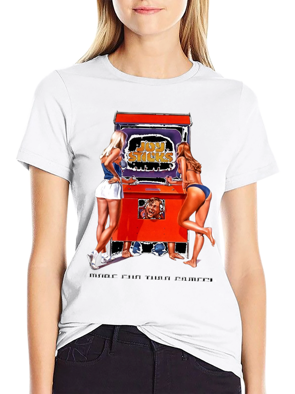 Retro Joy Sticks Arcade T-Shirt