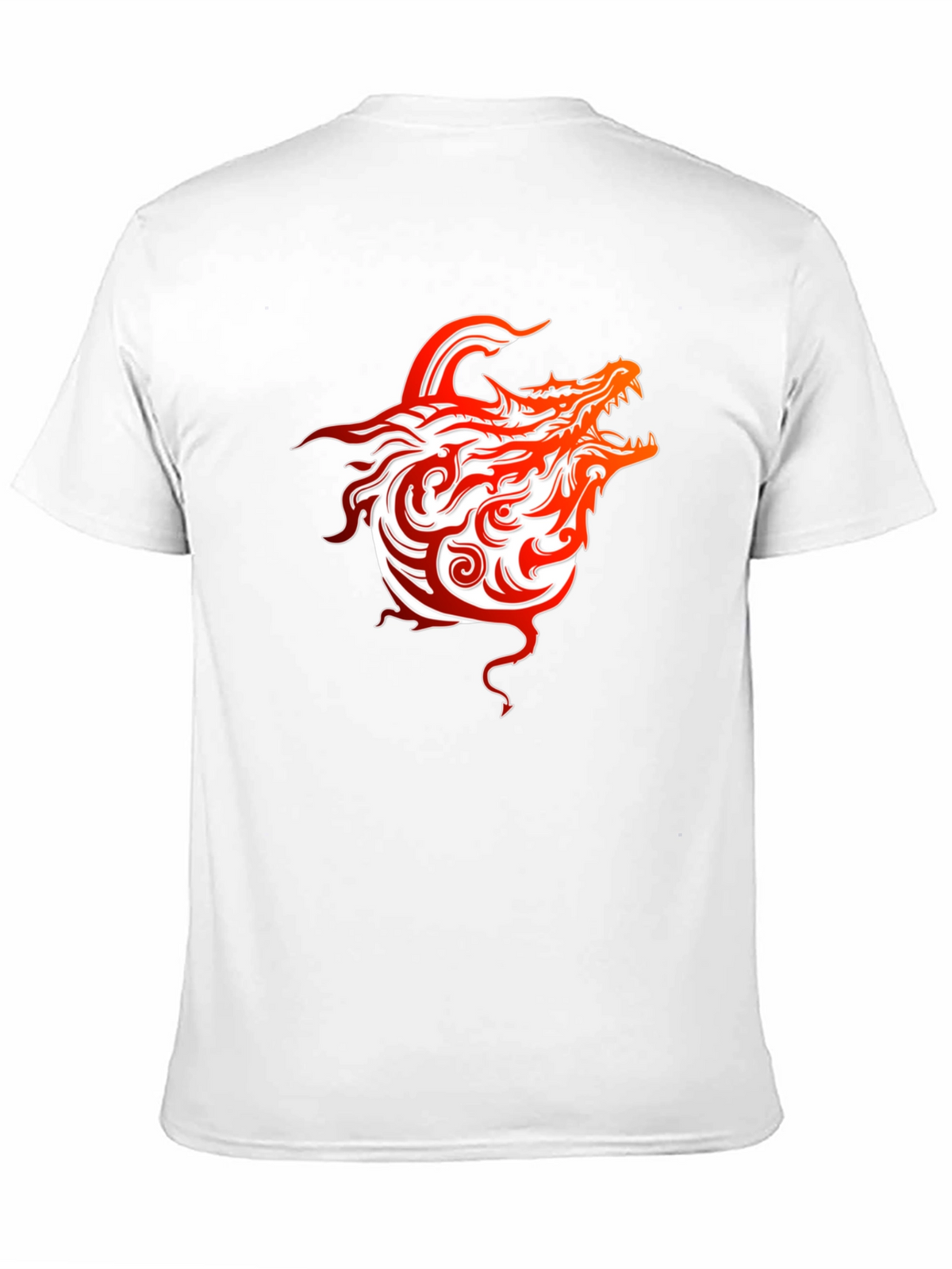 Fiery Dragon Graphic Tee - Bold Style