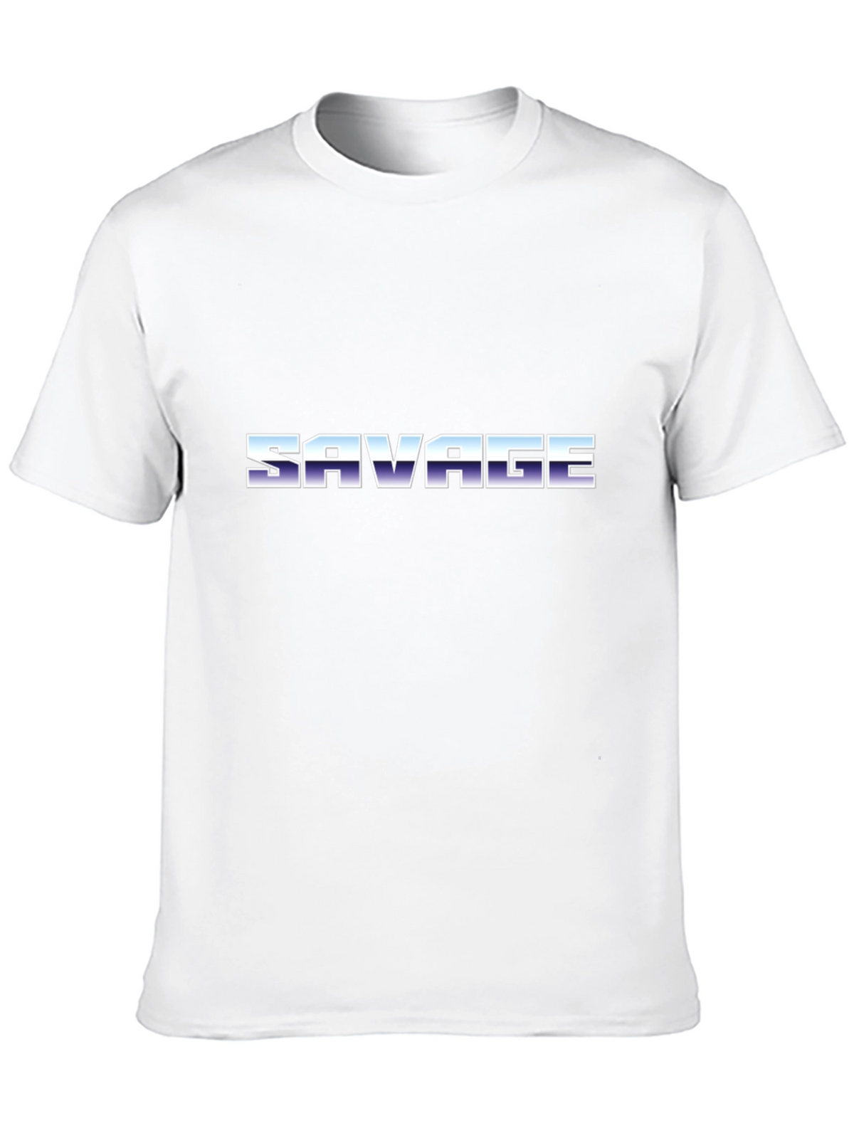 Savage Black T-Shirt - Retro Style