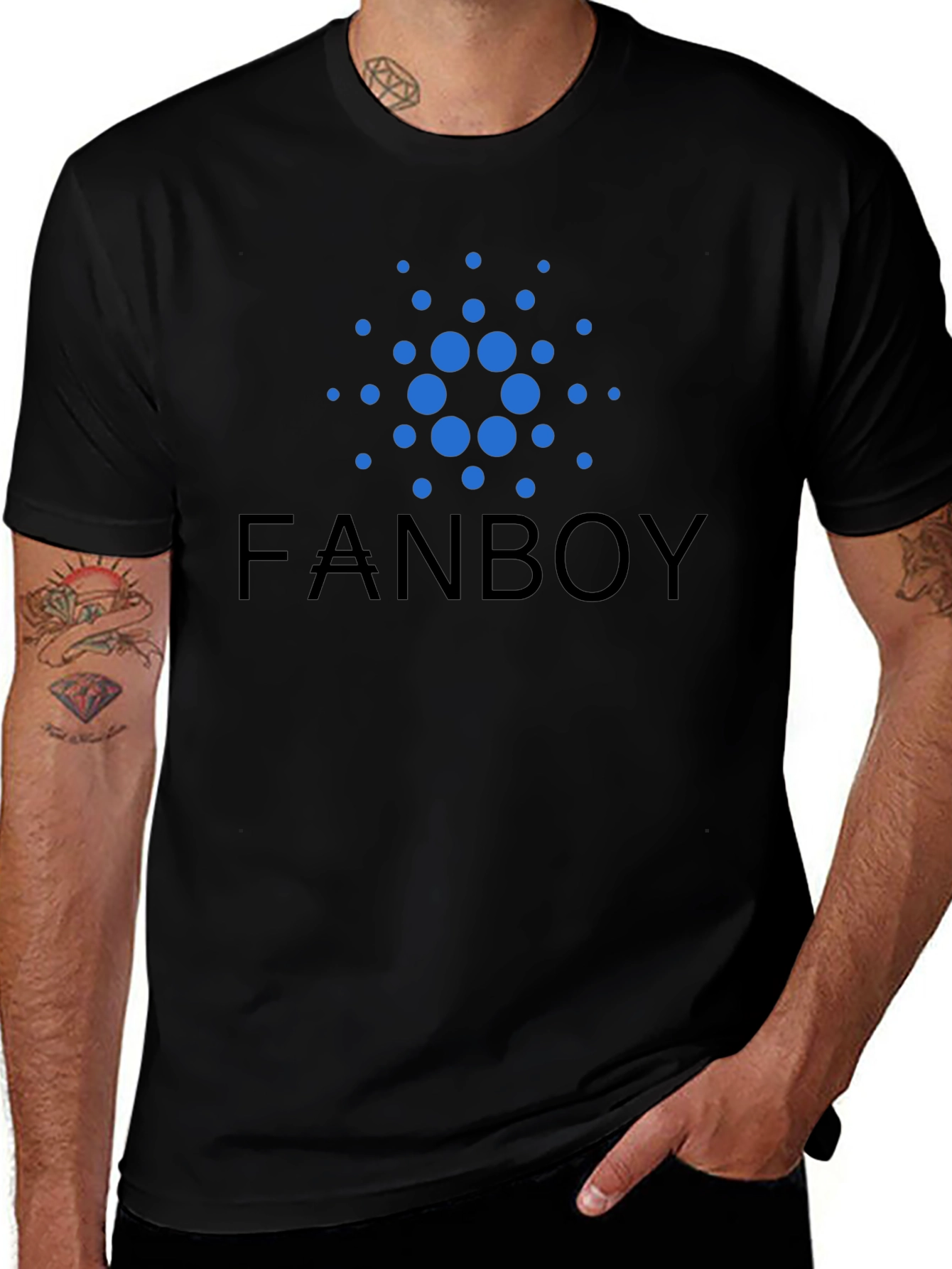 Crypto Fanboy Tee - Cardano ADA T-Shirt