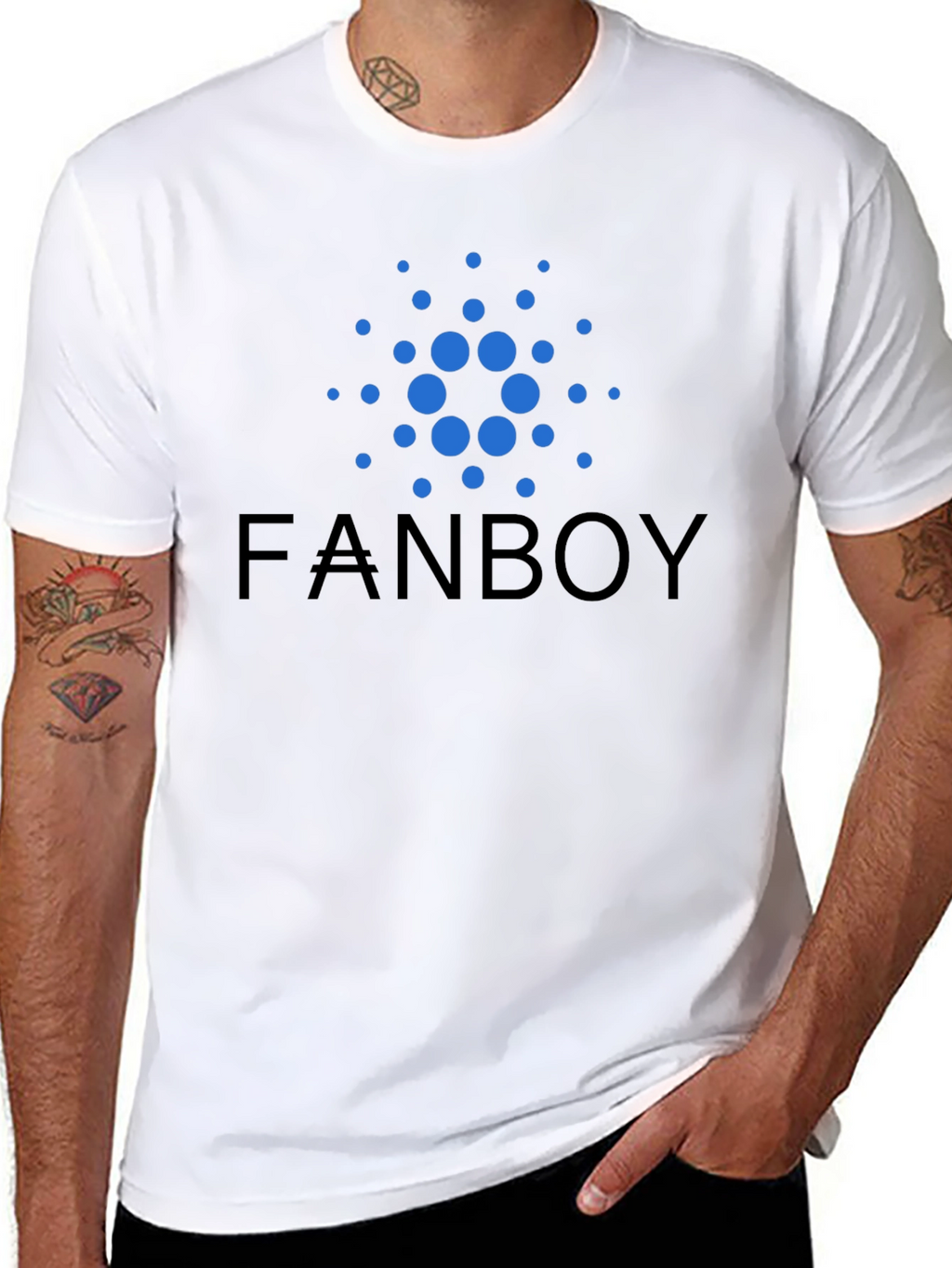 Crypto Fanboy Tee - Cardano ADA T-Shirt