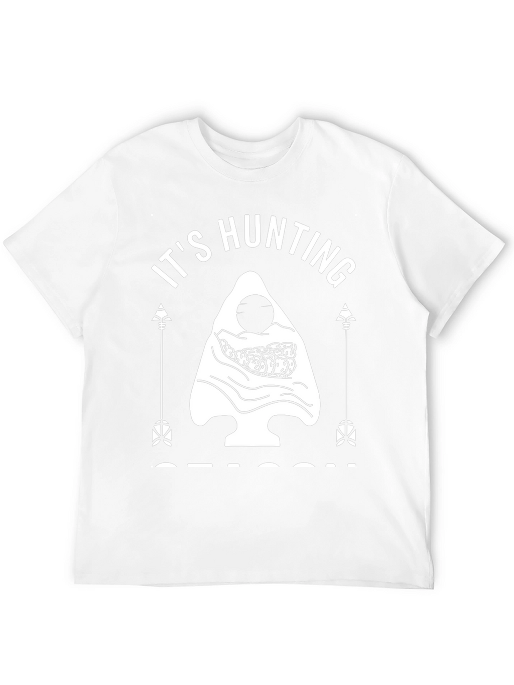 Hunting Season Black Graphic Tee