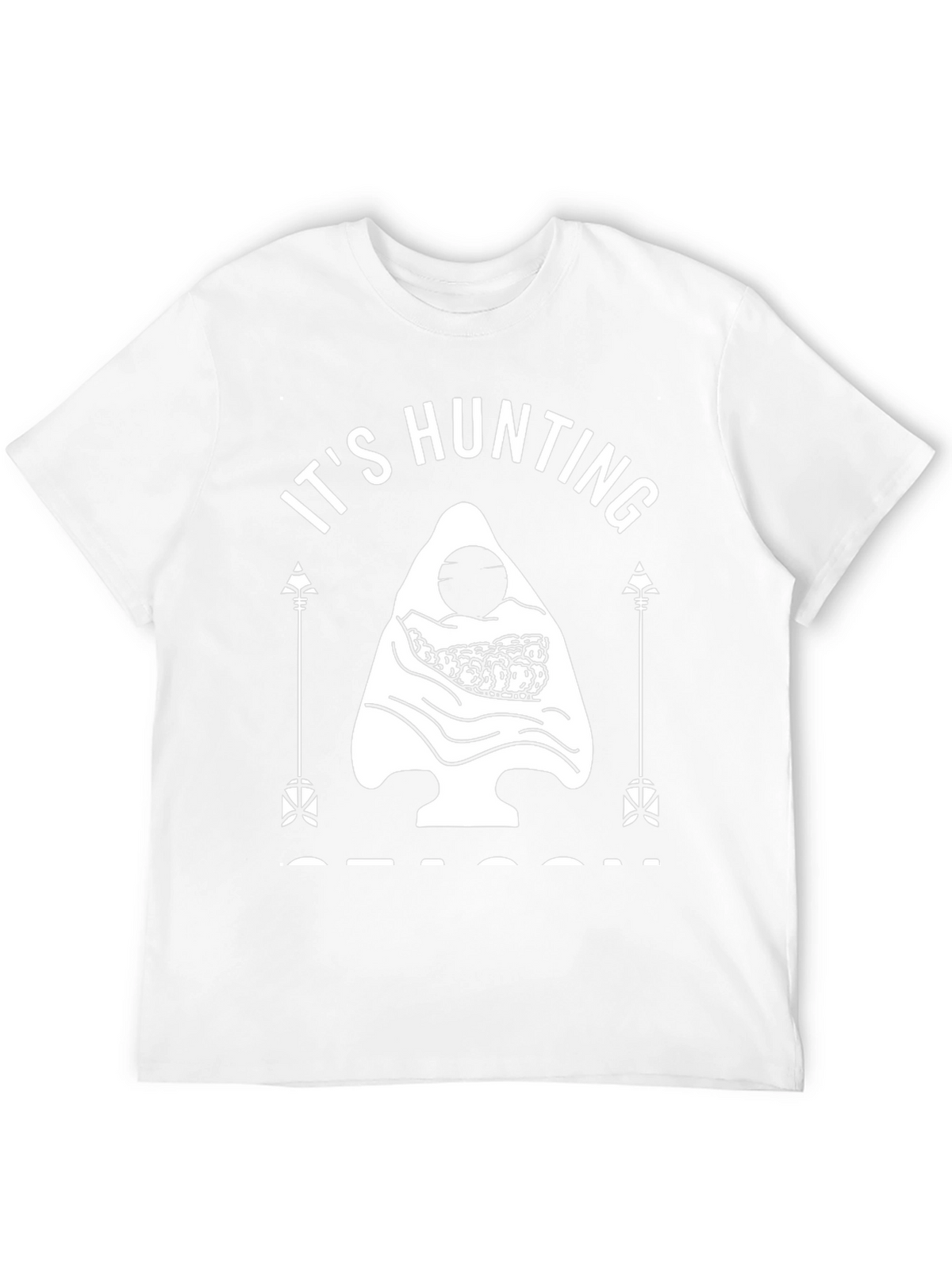 Hunting Season Black Graphic Tee