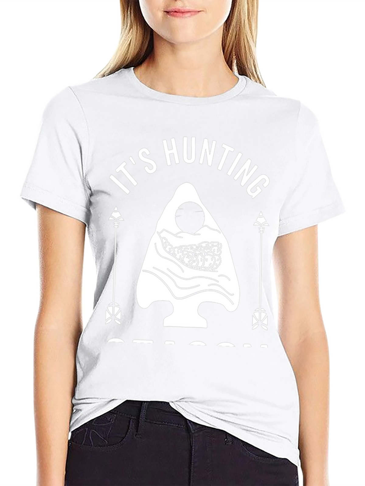 Hunting Season Black Graphic Tee