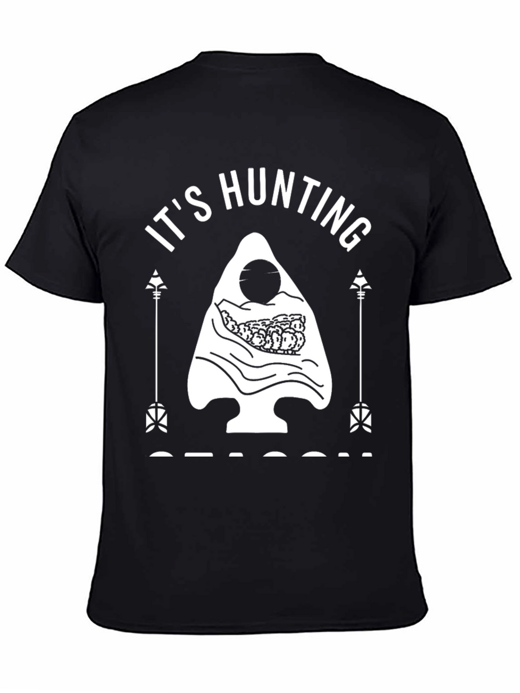 Hunting Season Black Graphic Tee