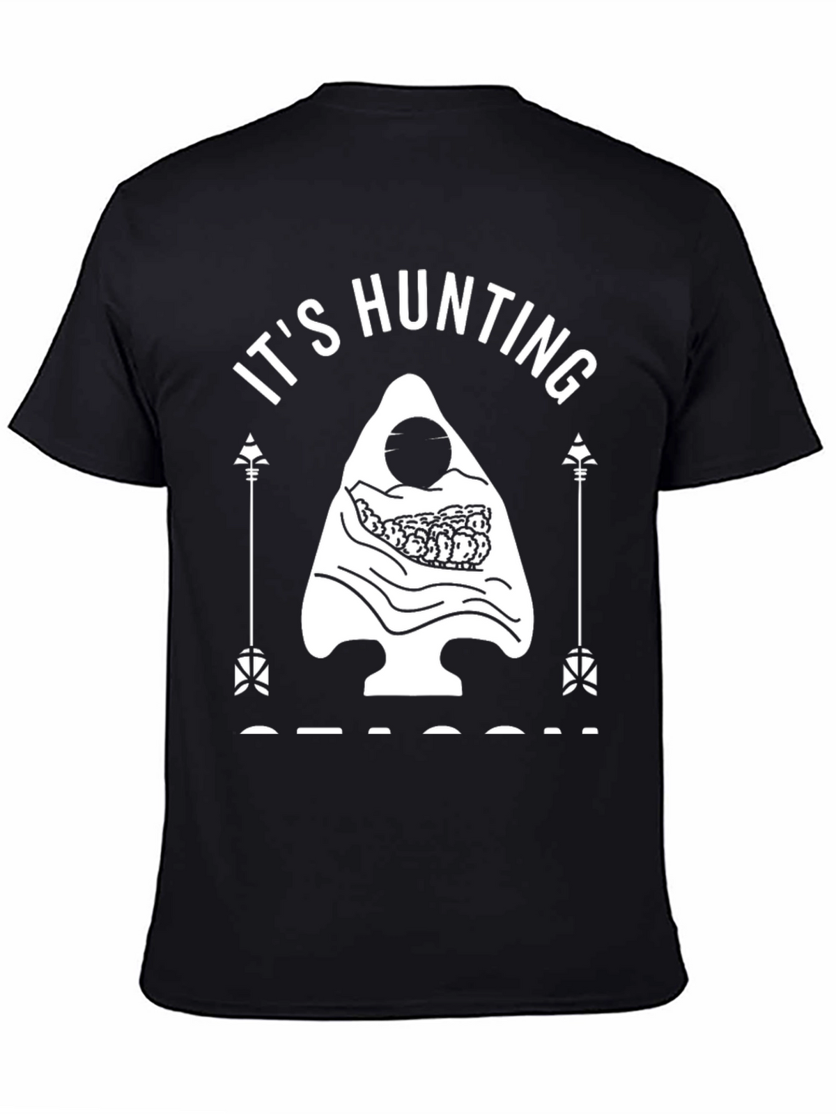 Hunting Season Black Graphic Tee