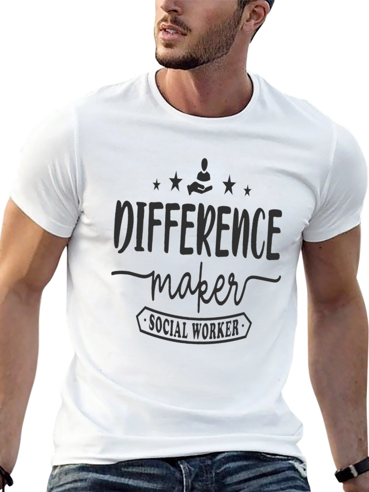 Difference Maker Social Worker T-Shirt